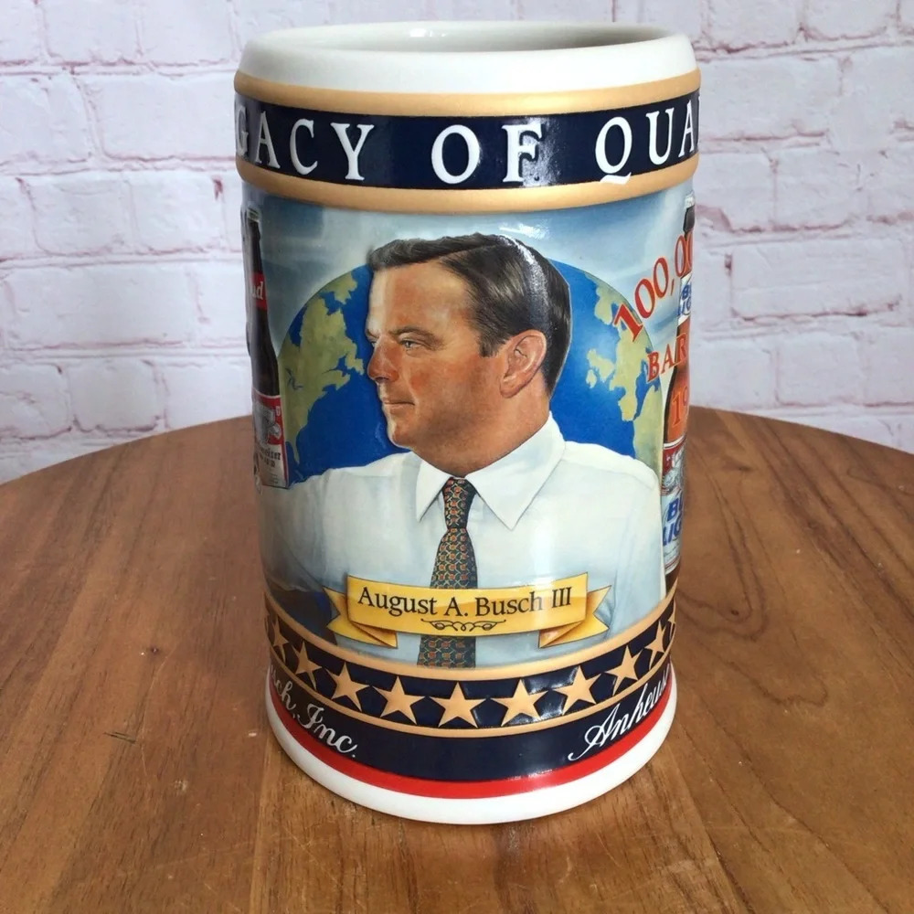 2005 State Convention Budweiser Busch Family Series Stein 32503 5 of 6